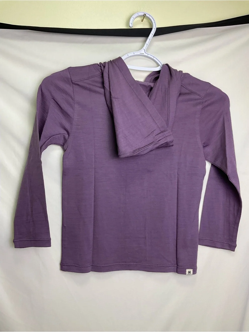 Nui Kids' Purple Hooded Pullover